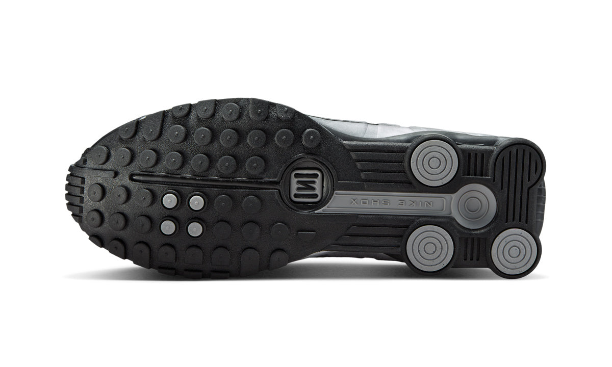 Nike Shox R4 Metallic Silver Black — Foto 2