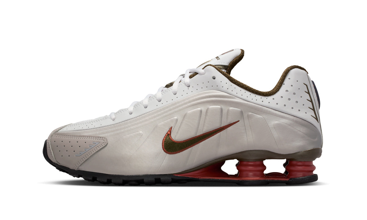 Nike Shox R4 Grey Dark Hazel Dusty Peach — Foto 1