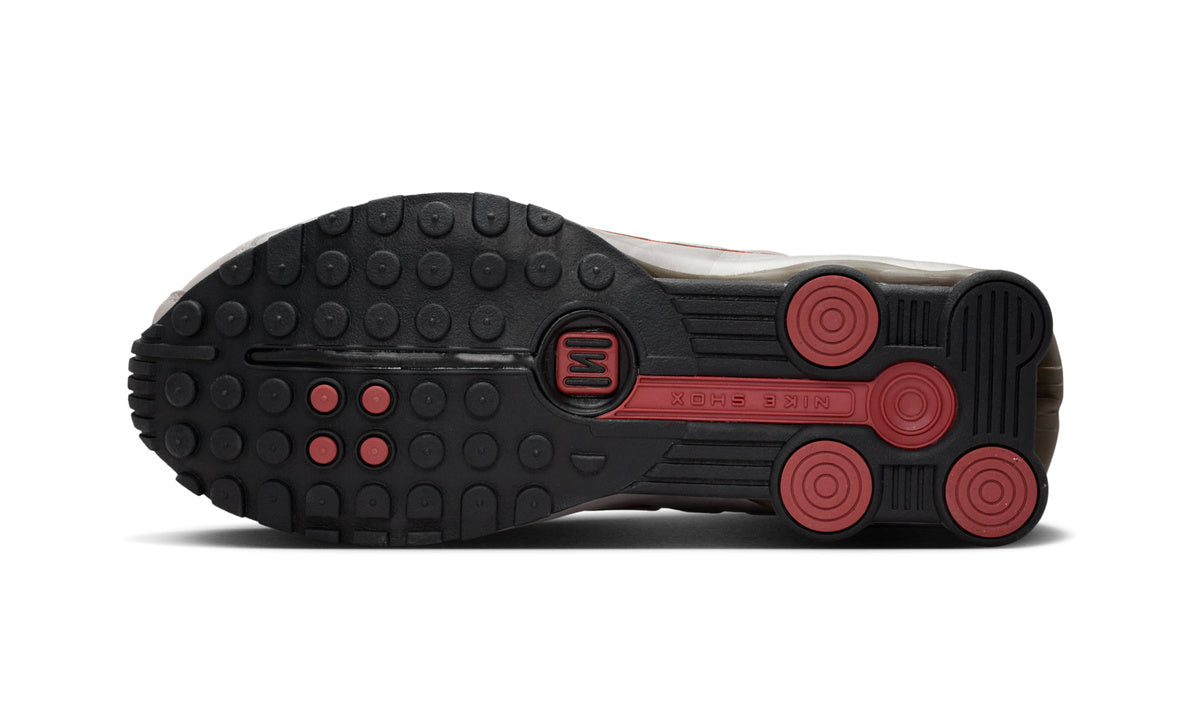 Nike Shox R4 Grey Dark Hazel Dusty Peach — Foto 2