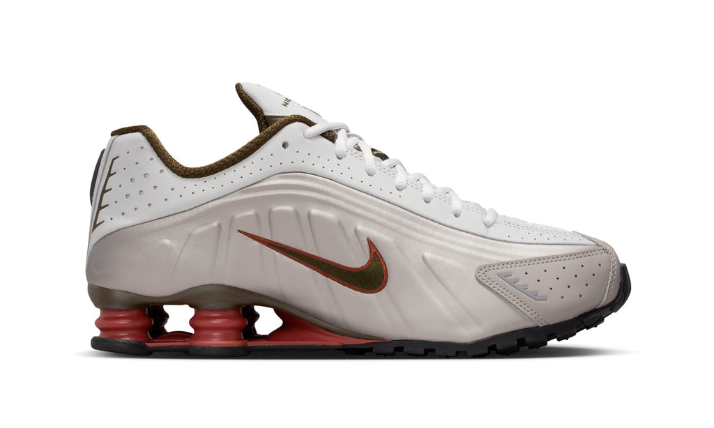 Nike Shox R4 Grey Dark Hazel Dusty Peach — Foto 3