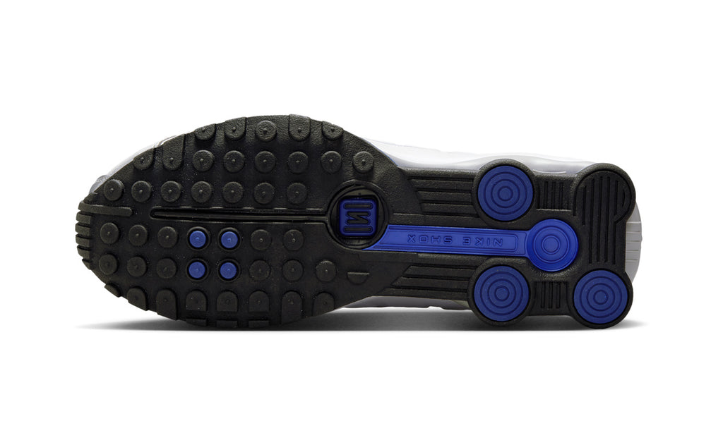 Nike Shox R4 Metallic Silver Deep Royal Blue — Foto 2