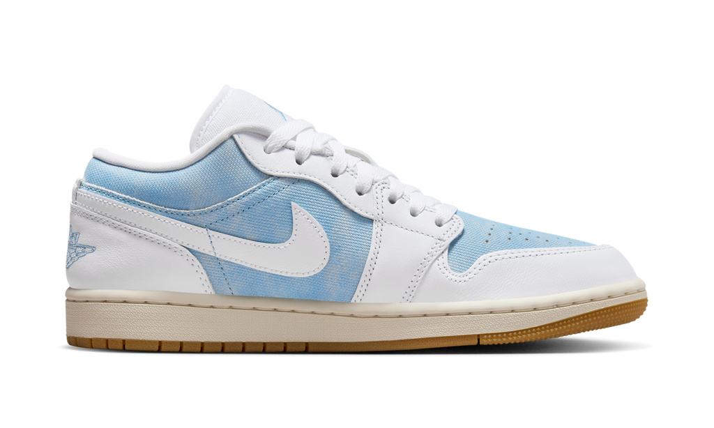Air Jordan 1 Low SE Denim Worn Blue (Women's) HQ2004-400 — Vista 2