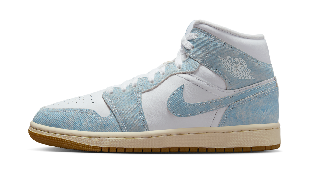 Air Jordan 1 Mid Denim (Women's) HQ2005-100 — Vista 1