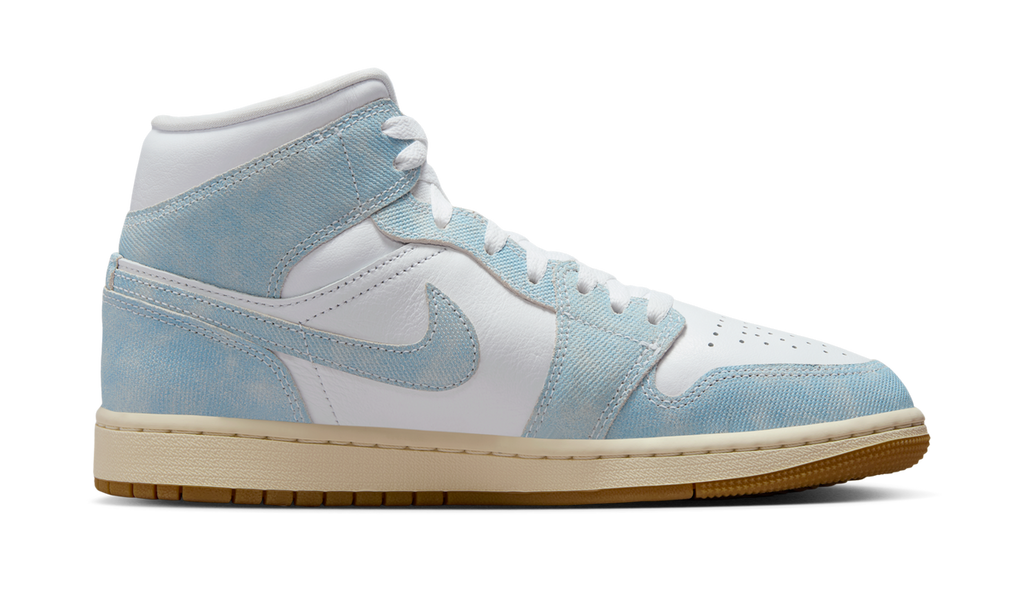 Air Jordan 1 Mid Denim (Women's) HQ2005-100 — Vista 2