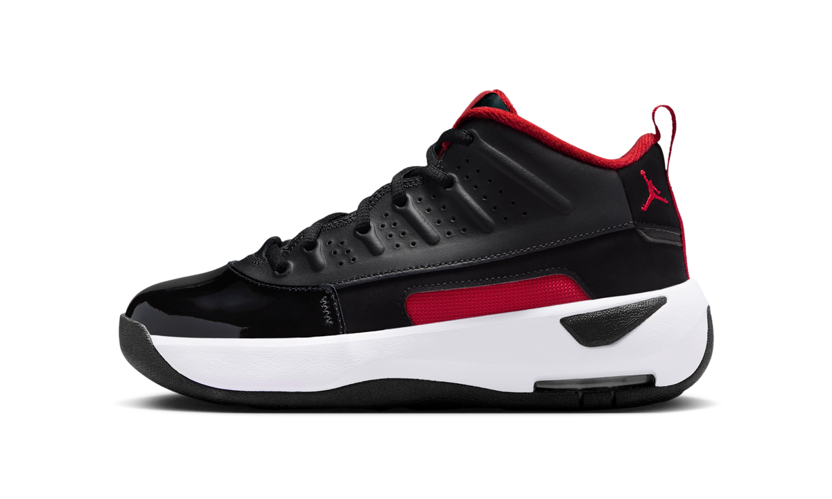 Air Jordan Max Aura 7 Black Varsity Red (GS) HQ2089-003 — Vista 1