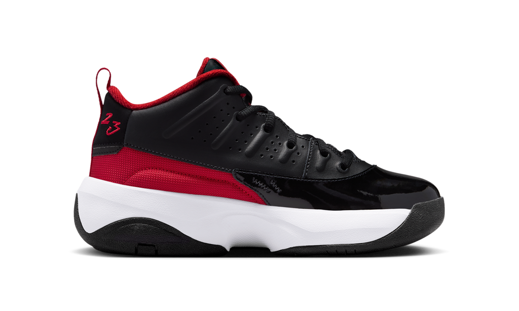 Air Jordan Max Aura 7 Black Varsity Red (GS) HQ2089-003 — Vista 2