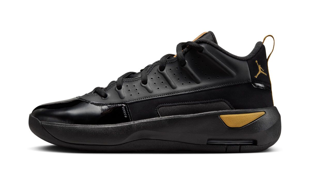 Air Jordan Max Aura 7 Black Metallic Gold (GS) HQ2089-007 — Vista 1