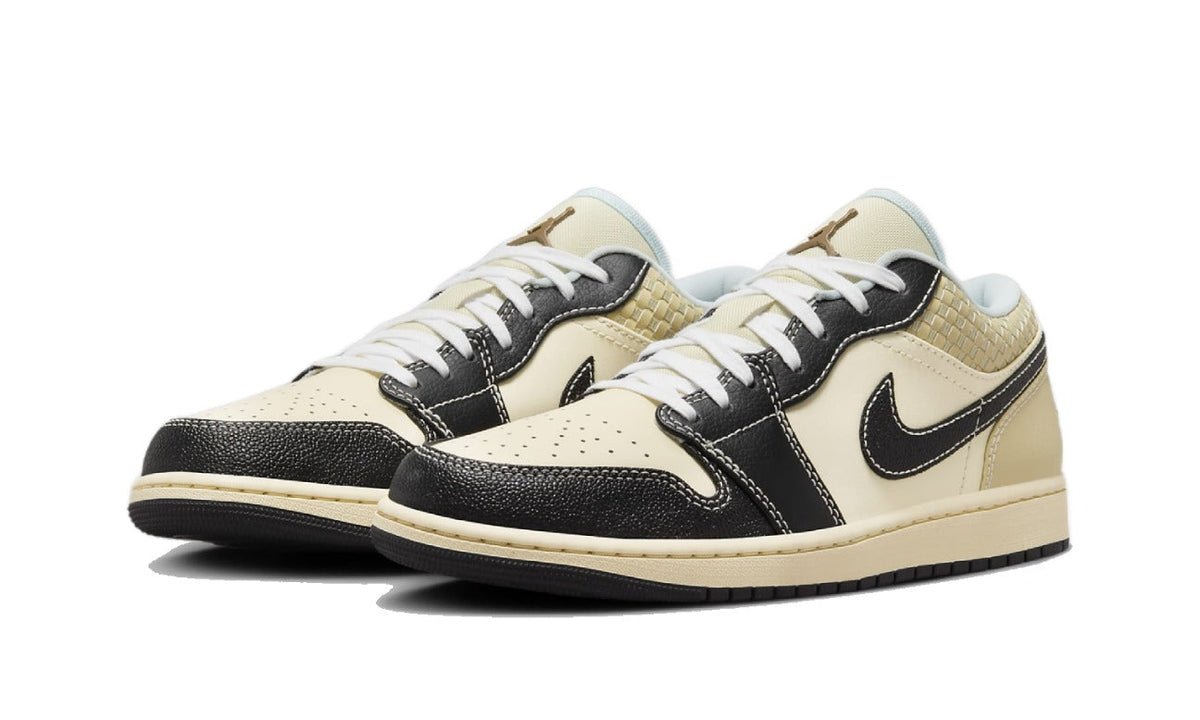 Air Jordan 1 Low SE Coconut Milk Black Muslin HQ3437-101 — Vista 2