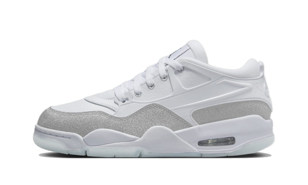 Air Jordan 4 RM White Metallic Silver HQ3441-111 — Vista 1