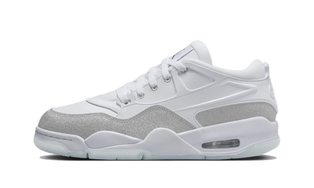 Air Jordan 4 RM White Metallic Silver HQ3441-111 — Vista 1