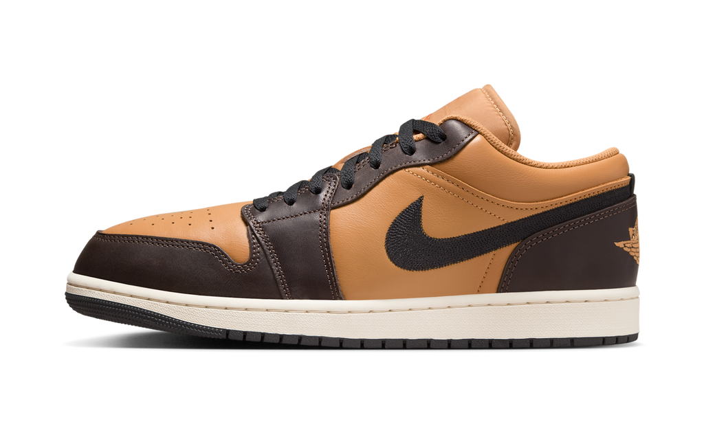 Air Jordan 1 Low SE Flax Baroque Brown HQ3603-201 — Vista 1