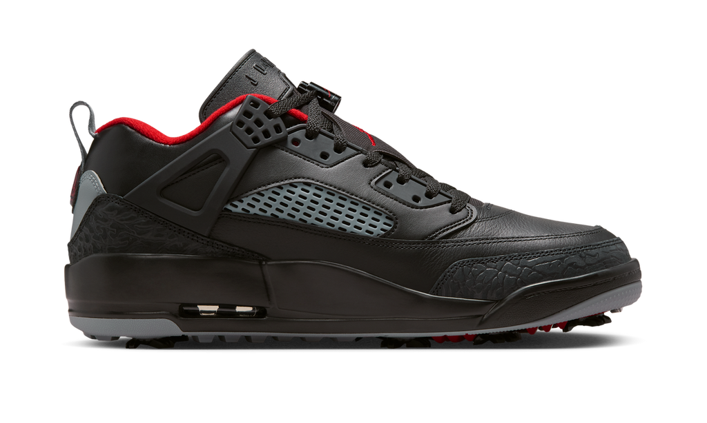 Air Jordan Spizike Golf Black Stealth Varsity Red HQ4365-002 — Vista 2