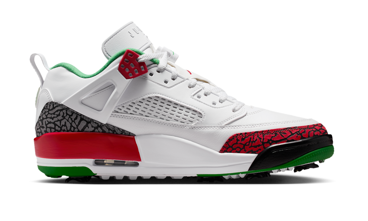 Air Jordan Spizike Golf OG White Classic Green HQ4365-100 — Vista 2