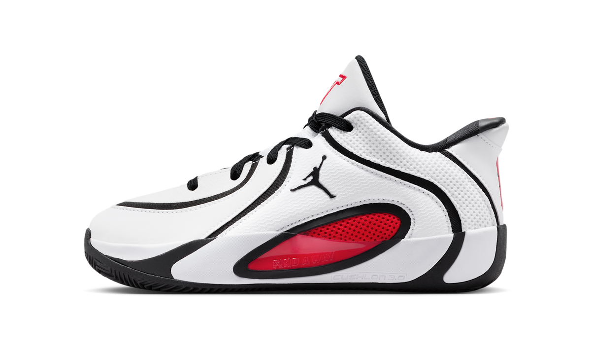 Air Jordan Tatum 4 White University Red (GS) HQ4611-101 — Vista 1