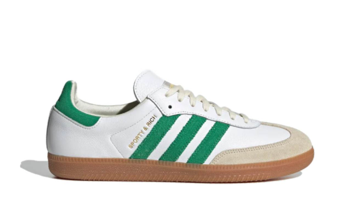 Adidas Samba OG Sporty & Rich Footwear White Green Gum