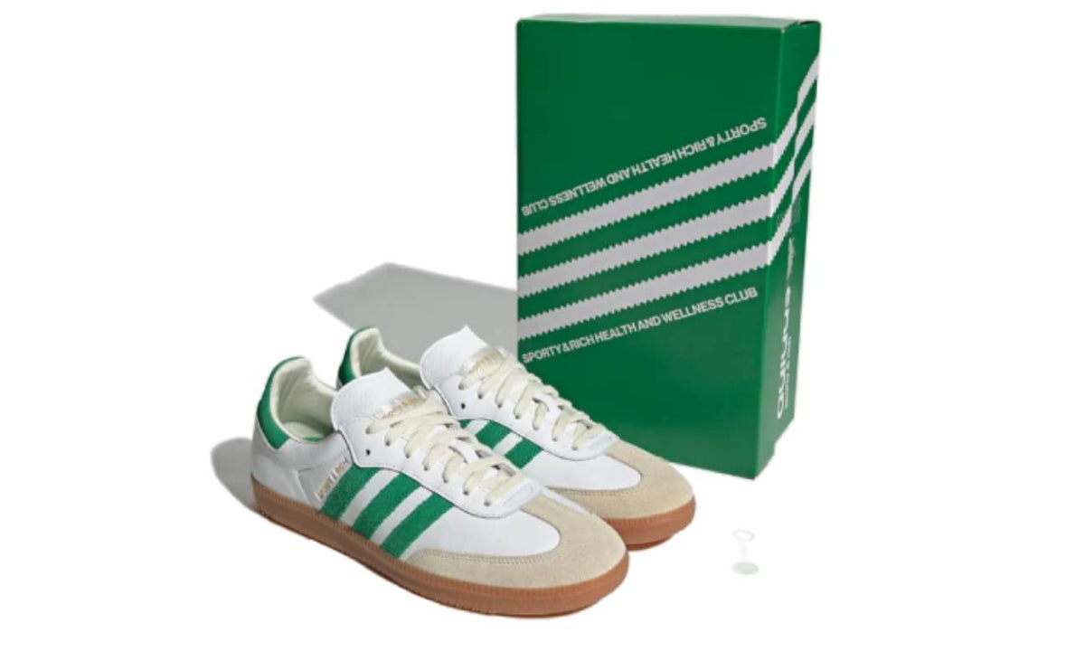 Adidas Samba OG Sporty & Rich Footwear White Green Gum