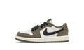 Air Jordan 1 Retro Low OG Medium Olive (PS) HQ6996-200 — Vista 1