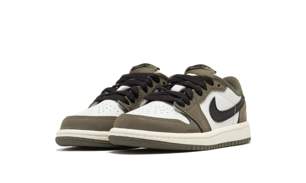 Air Jordan 1 Retro Low OG Medium Olive (PS) HQ6996-200 — Vista 2
