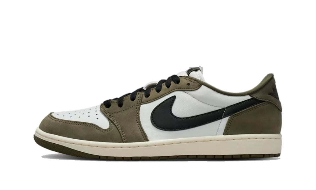 Air Jordan 1 Retro Low OG Medium Olive HQ6998-200 — Vista 1