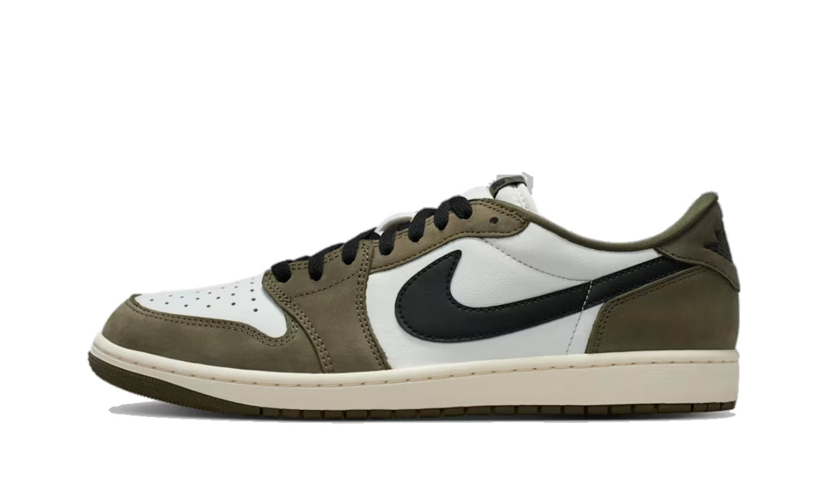 Air Jordan 1 Retro Low OG Medium Olive HQ6998-200 — Vista 1