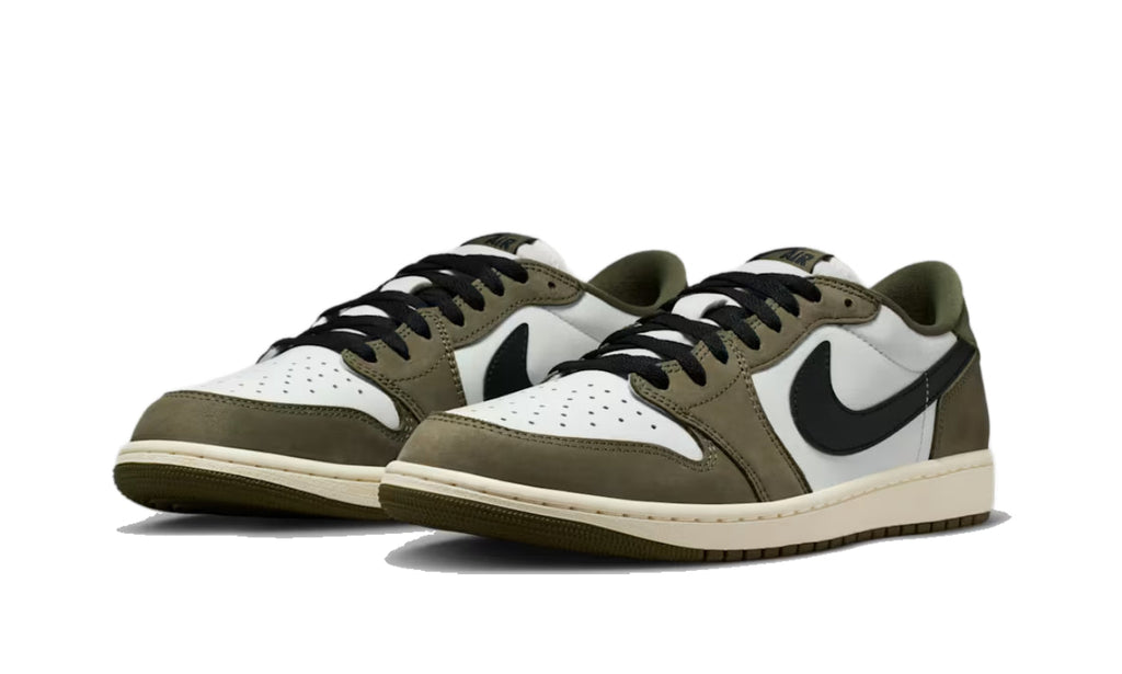 Air Jordan 1 Retro Low OG Medium Olive HQ6998-200 — Vista 2