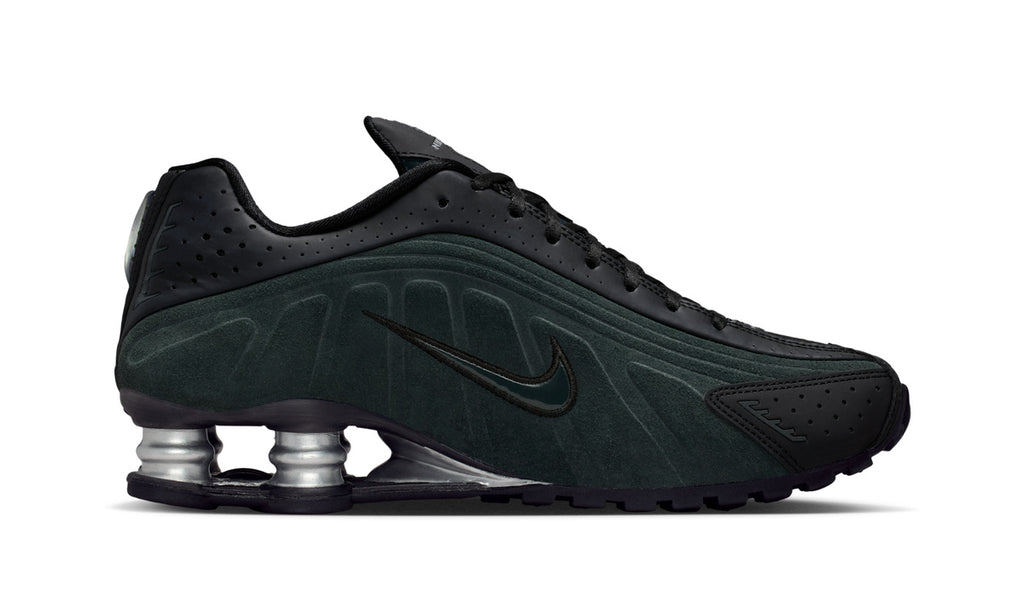 Nike Shox R4 Black Silver Seaweed (Women's) — Foto 3
