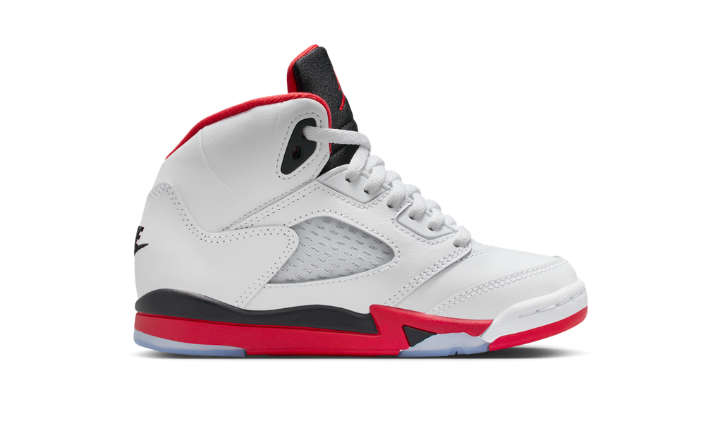 Air Jordan 5 Retro Fire Red Black Tongue (2025) (PS) HQ7979-101 — Vista 2