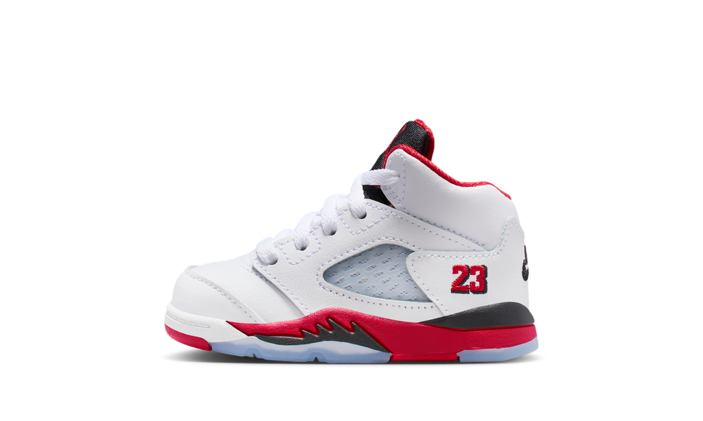 Air Jordan 5 Retro Fire Red Black Tongue (2025) (TD) HQ7981-101 — Vista 1