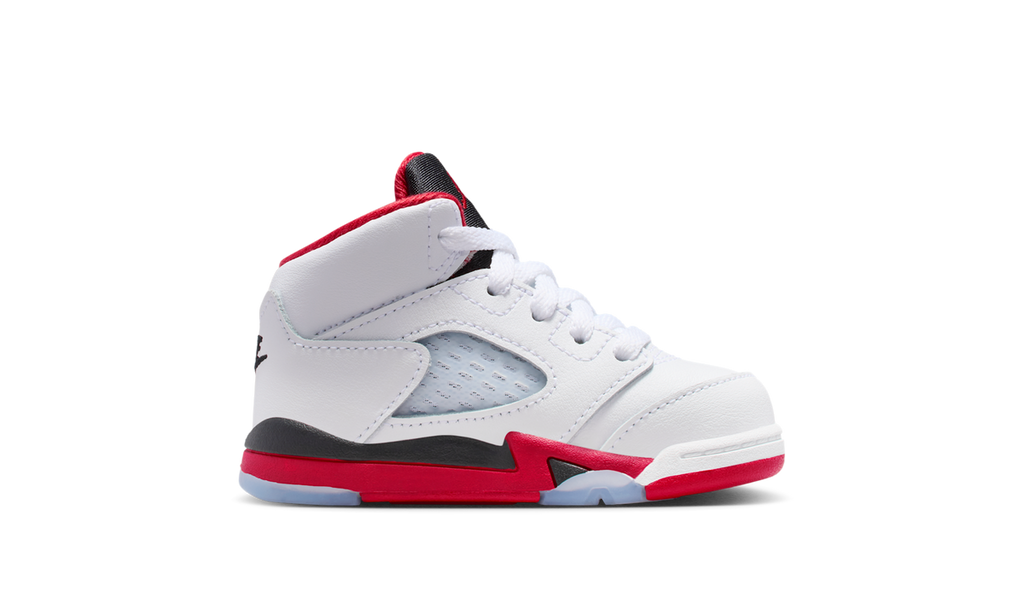 Air Jordan 5 Retro Fire Red Black Tongue (2025) (TD) HQ7981-101 — Vista 2