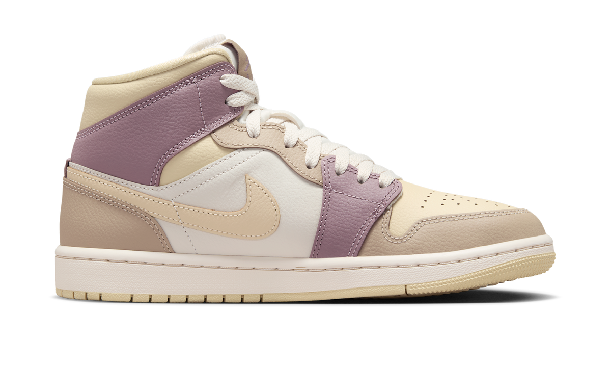 Air Jordan 1 Mid Light Orewood Brown Taupe Grey (Women's) HV2370-100 — Vista 2
