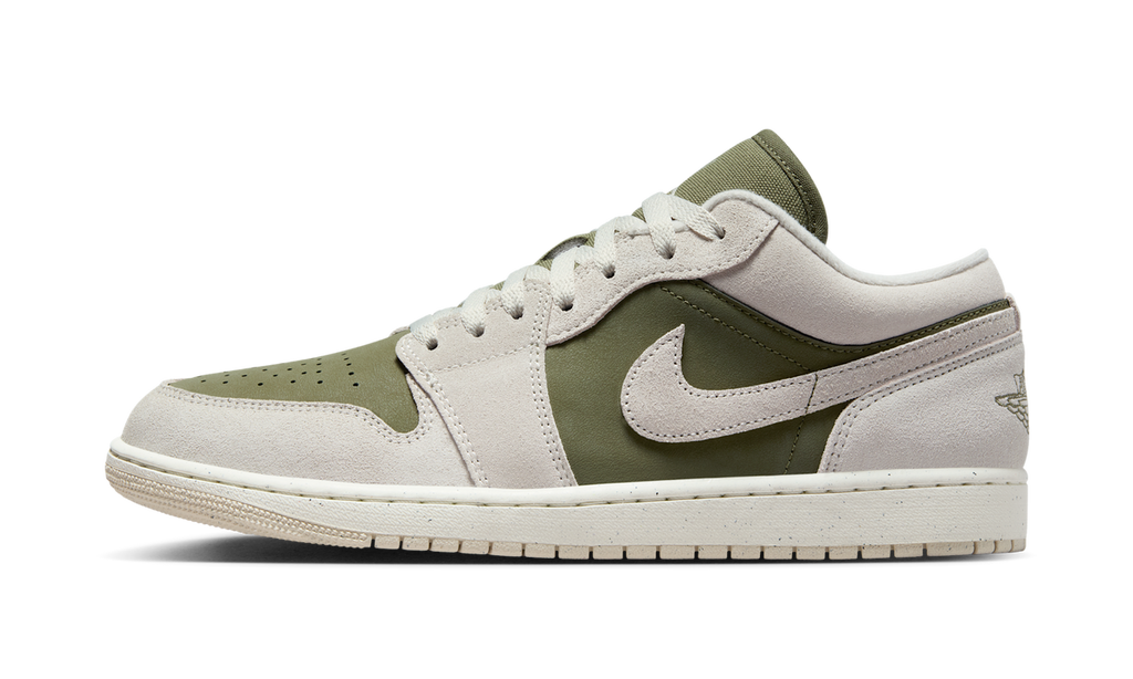 Air Jordan 1 Low SE Medium Olive Sail HV4089-201 — Vista 1