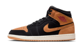 Air Jordan 1 Mid SE Black Flax HV4091-002 — Vista 1