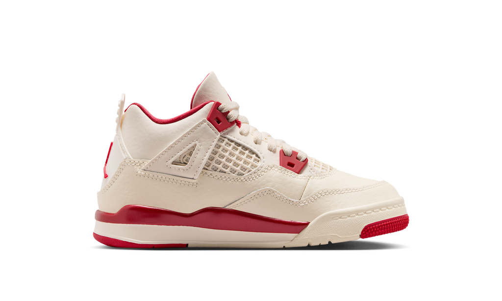 Air Jordan 4 Retro Valentine's Day Sierra Red (PS) HV4385-108 — Vista 2