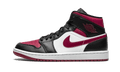 Air Jordan 1 Mid Patent Bred Toe (GS) HV4399-006 — Vista 1