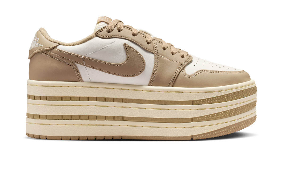 Air Jordan 1 Low Triple Stack Khaki Sail (Women's) HV8288-200 — Vista 2