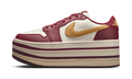 Air Jordan 1 Low Triple Stack Team Red Pale Ivory (Women's) HV8288-600 — Vista 1