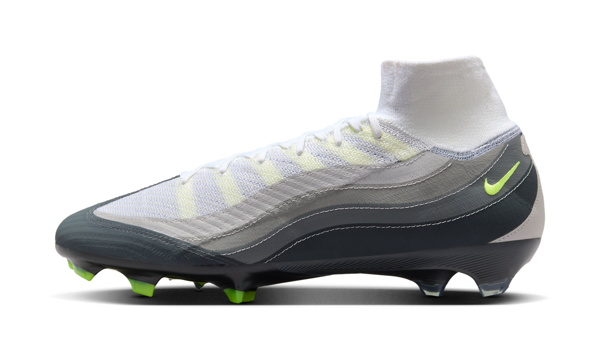 Nike Zoom Mercurial Superfly 10 Elite SE FG Air Max 95 Neon HV9916-001 — Vista 1