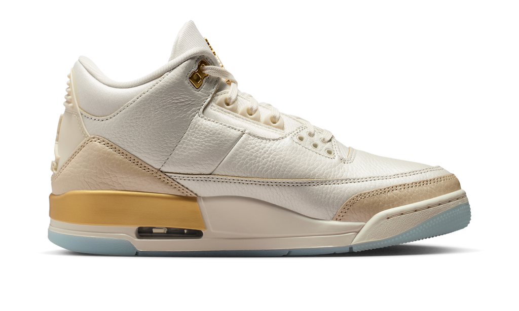 Air Jordan 3 Retro Champagne and Oysters (Women's) IB2255-100 — Vista 2