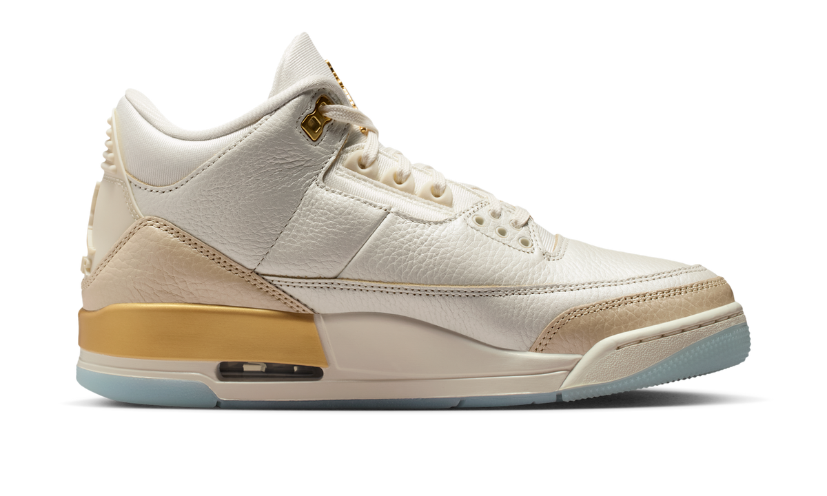 Air Jordan 3 Retro Champagne and Oysters (Women's) IB2255-100 — Vista 2