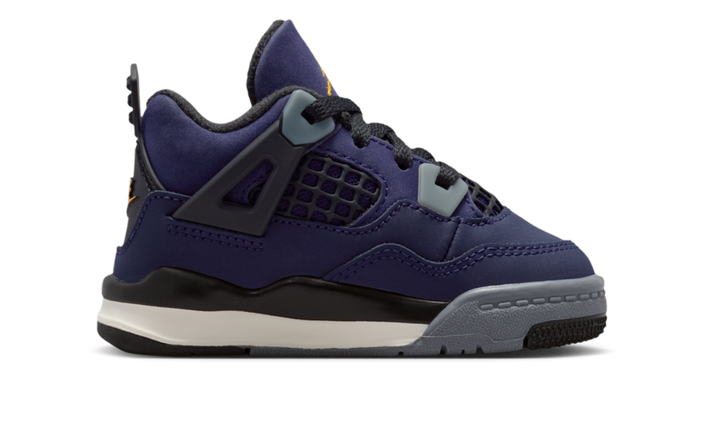 Air Jordan 4 Retro Lakers (TD) IB4387-500 — Vista 2