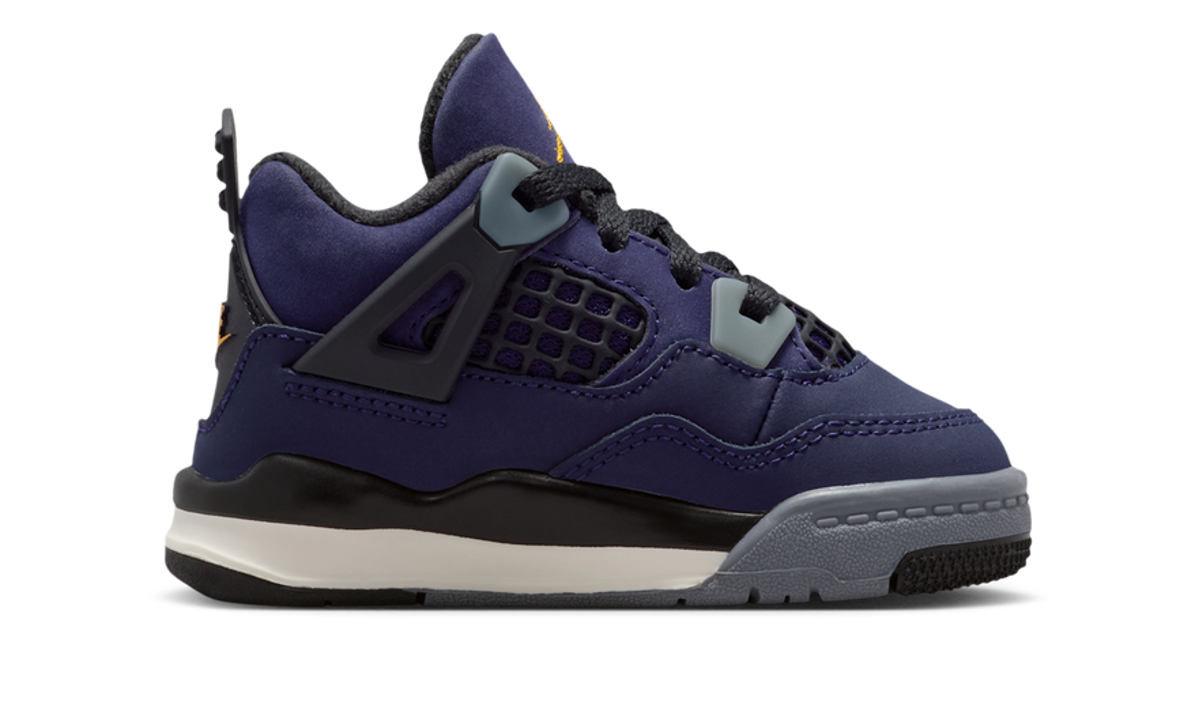 Air Jordan 4 Retro Lakers (TD) IB4387-500 — Vista 2