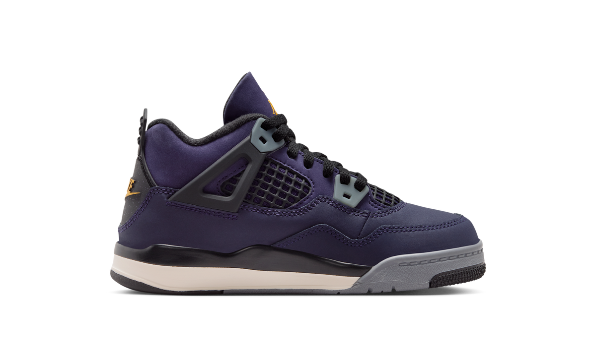 Air Jordan 4 Retro Lakers (PS) IB4388-500 — Vista 2