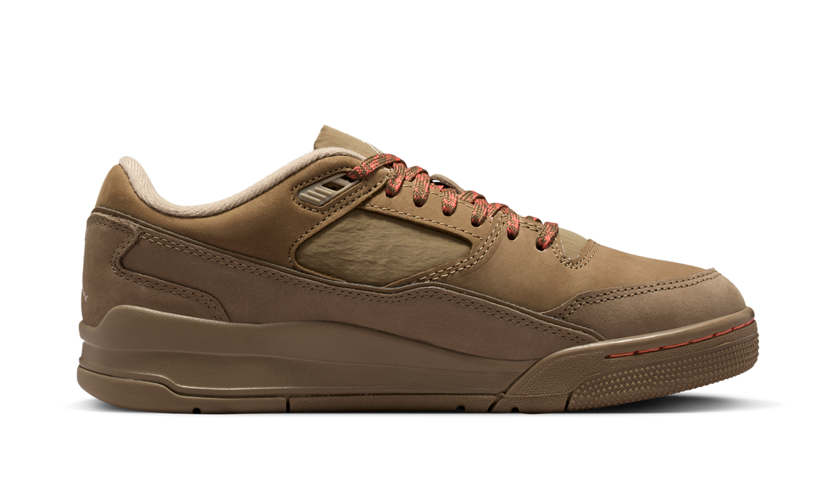 Air Jordan Flight Court SE Brown Kelp Wild Mango (Women's) IB4414-300 — Vista 2
