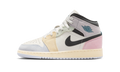 Air Jordan 1 Mid SE Sail Pastels (GS) IB7053-100 — Vista 1