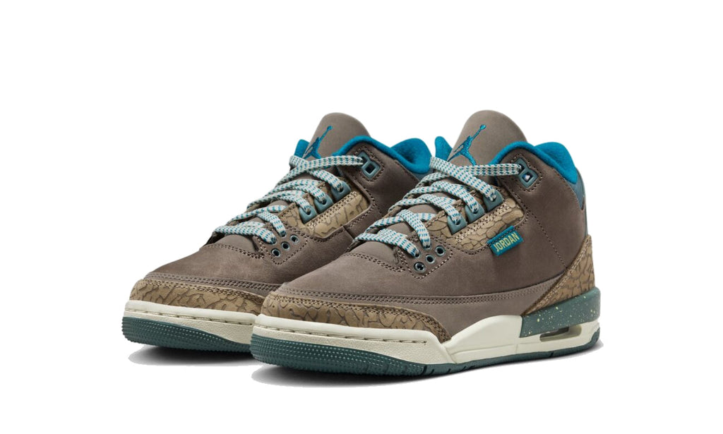 Air Jordan 3 Retro Olive Grey (GS) IB7066-001 — Vista 2