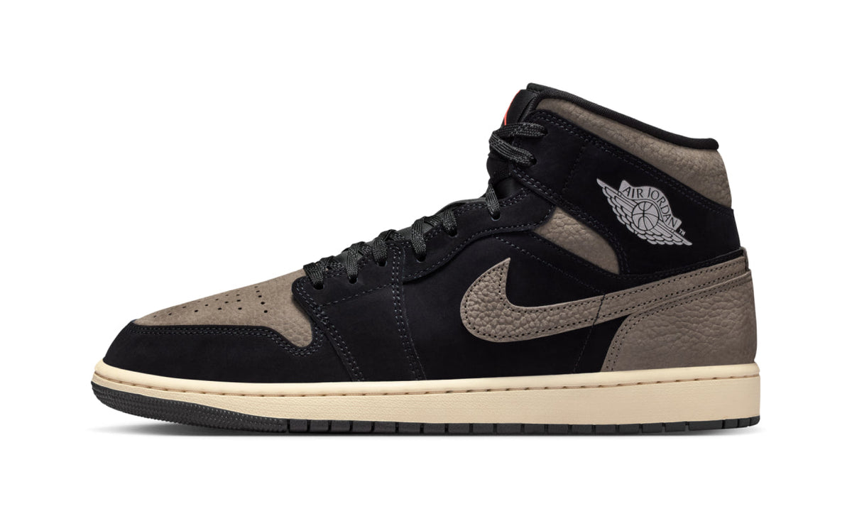 Air Jordan 1 Mid SE Olive Grey IB7110-002 — Vista 1