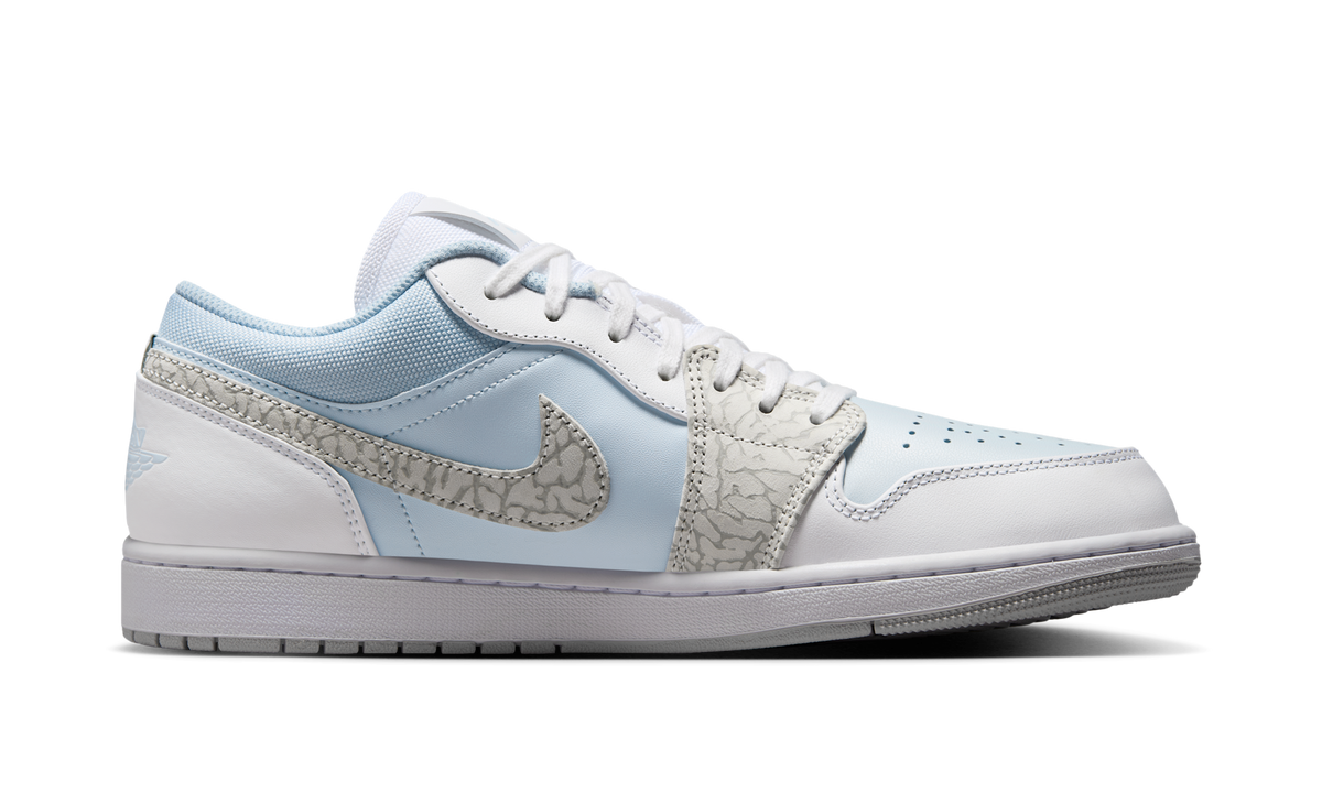 Air Jordan 1 Low SE Blue Tint Elephant Print IB7692-400 — Vista 2