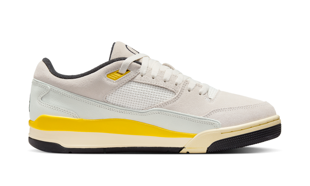 Air Jordan Flight Court Quai 54 Sail Tour Yellow IB8838-107 — Vista 2