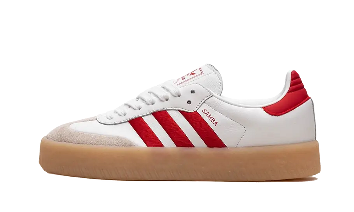 Adidas Sambae White Better Scarlet Gum