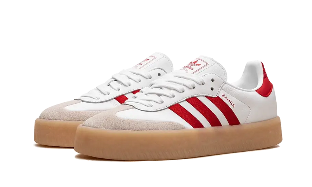 Adidas Sambae White Better Scarlet Gum